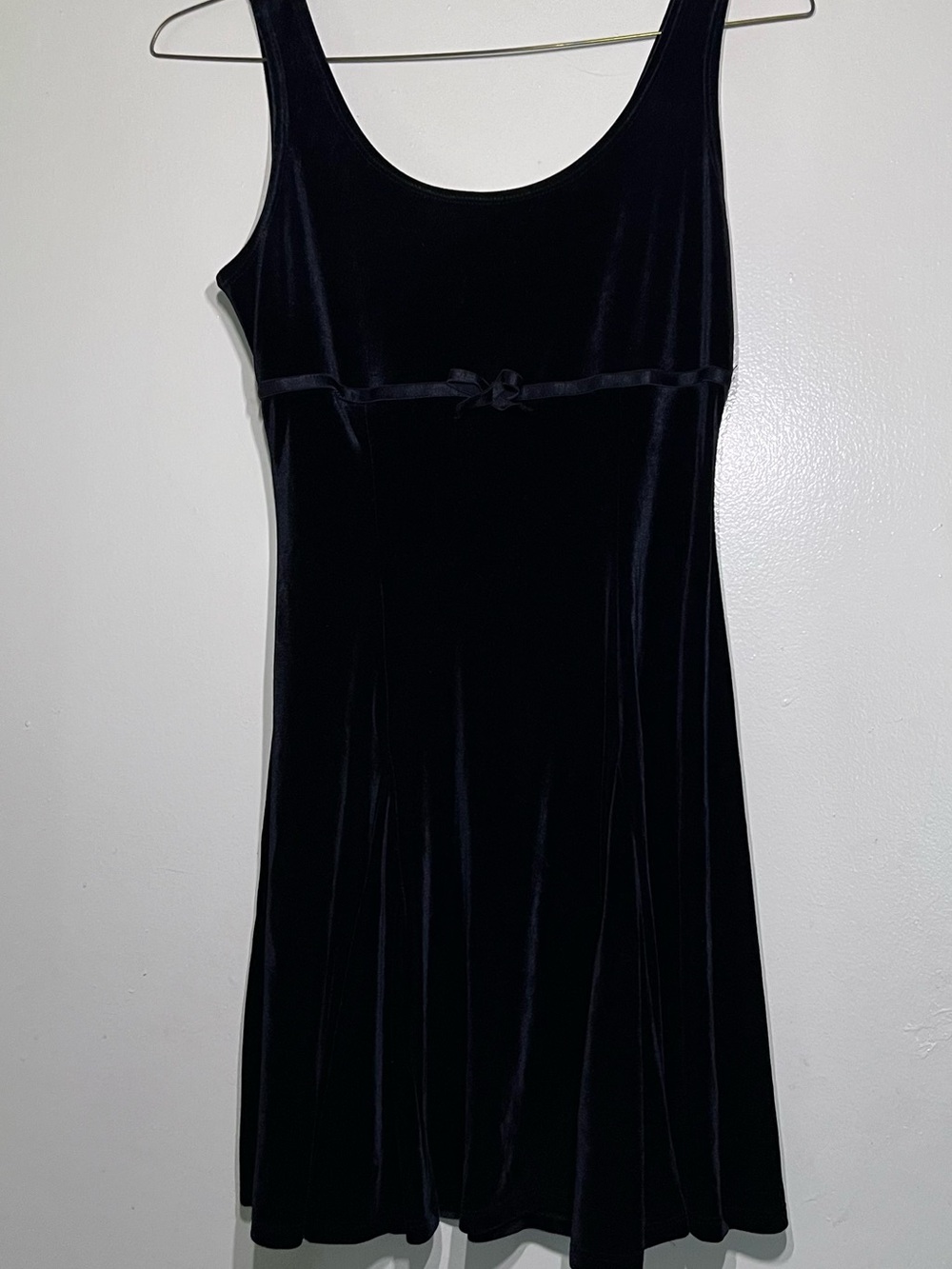 Vintage 90s Velour Dress